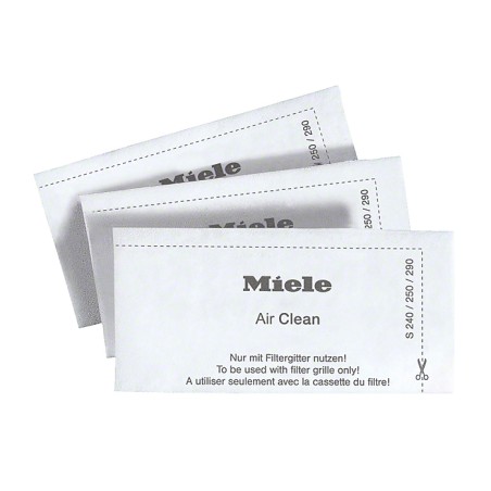 MIELE Filtre SF-SAC-30 AirClean (3 pces) (03944711)