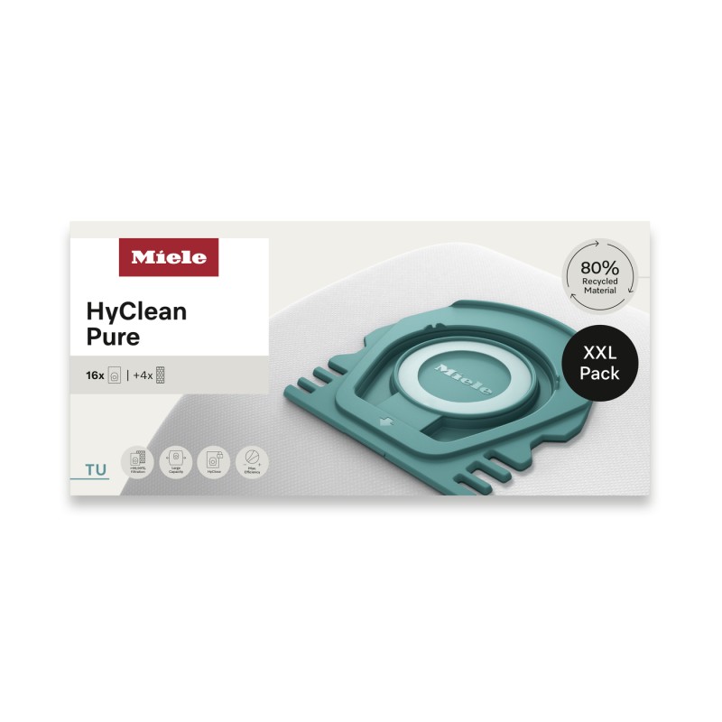 MIELE Staubsaugerbeutel XXL-Pack TU HyClean Pure (12695210)