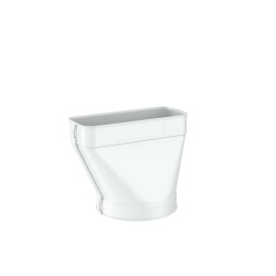 MIELE DFK-A Adaptateur rectangulaire-rond (10811430)