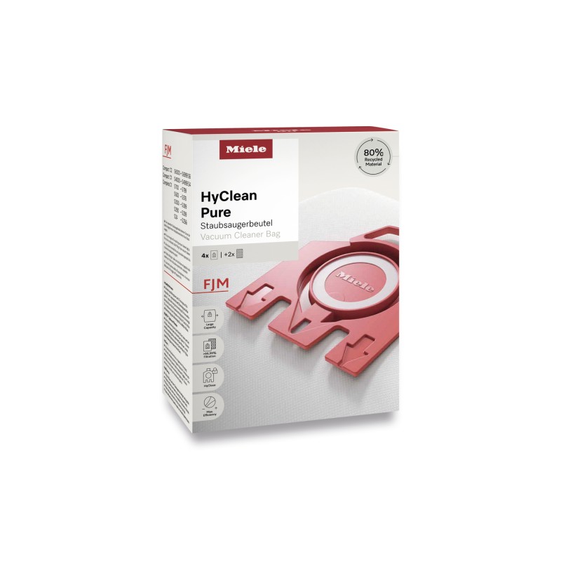 MIELE Sacs pour aspirateurs FJM HyClean Pure (12421140)