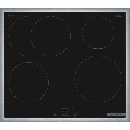 Bosch NIF645CB5E, Serie4, Induktionskochfeld, 60 cm, herdgesteuert, Mit Rahmen aufliegend