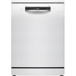 Bosch SMS4HKW08E, Série 4, Lave-vaisselle pose libre, 60 cm, Blanc