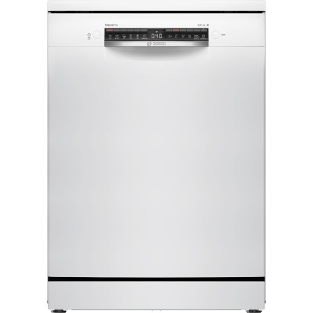 Bosch SMS4HKW08E, Série 4, Lave-vaisselle pose libre, 60 cm, Blanc