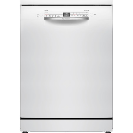 Bosch SMS2HTW08E, Serie 2, Freistehender Geschirrspüler, 60 cm, weiss