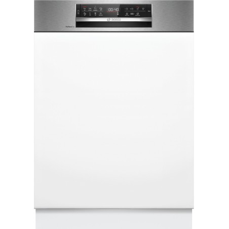 Bosch SMI6ZCS16E, Serie 6, Teilintegrierter Geschirrspüler, 60 cm, Edelstahl, Zeolith-Trocknen