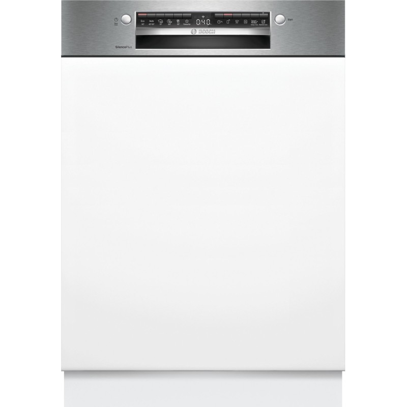 Bosch SMI4ECS28E, Série 4, Lave vaisselle intégrable, 60 cm, Inox