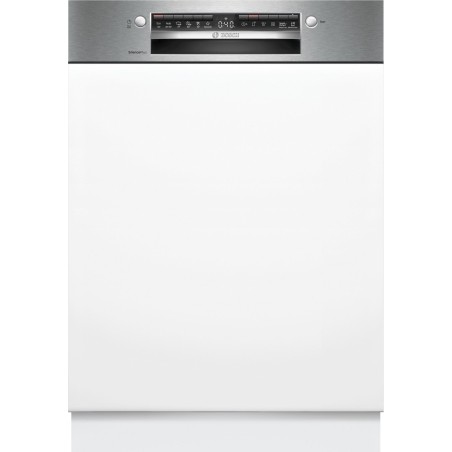 Bosch SMI4ECS28E, Serie 4, Teilintegrierter Geschirrspüler, 60 cm, Edelstahl