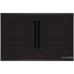 Bosch PXX875D67E, Série 8, Table de cuisson induction avec hotte aspirante intégrée, 80 cm, Profils latéraux