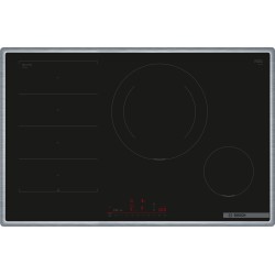 Bosch PXE845HC1E, Serie 6, Induktionskochfeld, 80 cm, Mit Rahmen aufliegend