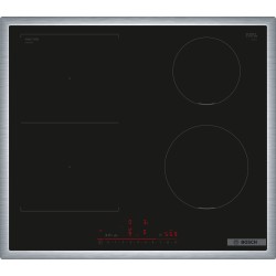 Bosch PVS645HB1E, Série 8, Table de cuisson à induction, 60 cm, Noir, avec cadre