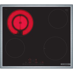 Bosch PKF645FP2C, Série 6, Table de cuisson électrique, 60 cm, avec cadre