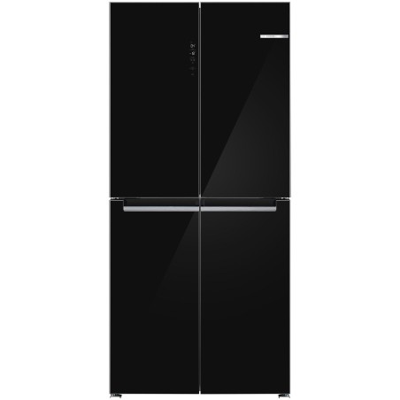 Bosch KMC85LBEA, Bosch, Serie 4, Kühl-Gefrierkombination mehrtürig, Glasfront, 189.5 x 85.5 cm, Schwarz