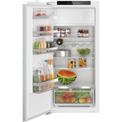 Bosch KIL42ACD1H, Serie 6, Einbau-Kühlschrank mit Gefrierfach, 122.5 x 56 cm, Flachscharnier mit Softeinzug, links