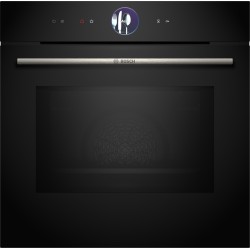 Bosch HMG7361B1, Série 8, Four encastrable avec fonction micro-ondes, 60 x 60 cm, Noir