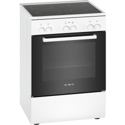 Bosch HKA090220, Serie 2, Freistehener Elektroherd, Weiss