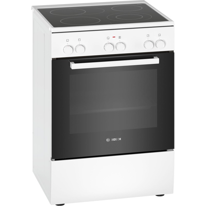 Bosch HKA090220, Serie 2, Freistehener Elektroherd, Weiss