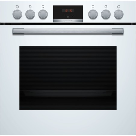 Bosch HEA513BW3, Série 4, Cuisinière encastrable, 60 x 60 cm, Blanc
