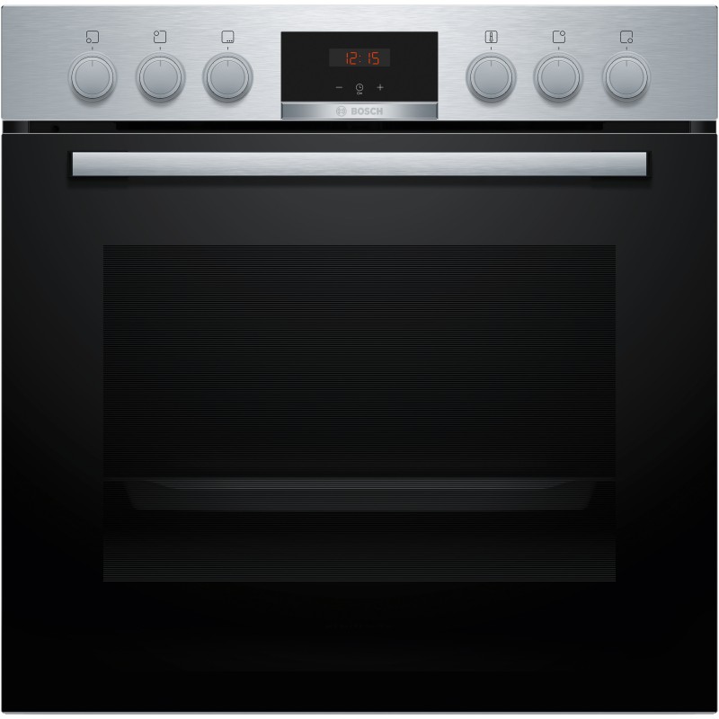 Bosch HEA513BS4, Série 4, Cuisinière encastrable, 60 x 60 cm, Acien inoxydable