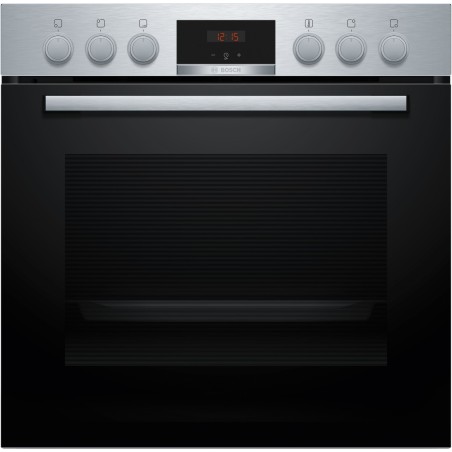 Bosch HEA513BS3, Serie 4, Einbau-Herd, 60 x 60 cm, Edelstahl