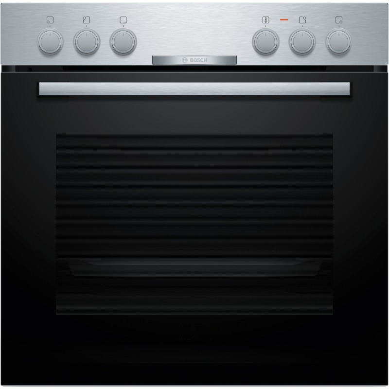 Bosch HEA510BS3, Serie 2, Einbau-Herd, 60 x 60 cm, Edelstahl