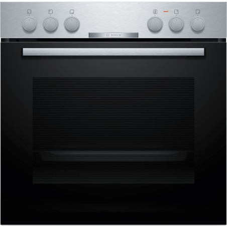 Bosch HEA510BS3, Série 2, Cuisinière encastrable, 60 x 60 cm, Acien inoxydable