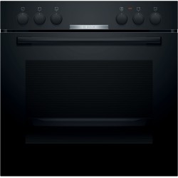 Bosch HEA510BA0C, Serie 2, Einbau-Herd, 60 x 60 cm, Schwarz