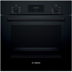 Bosch HBF133BA1, Bosch, Serie 2, Einbau-Backofen, 60 x 60 cm, Schwarz