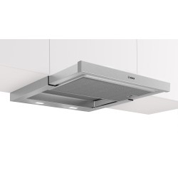 Bosch DFR067T51, Serie 6, Flachschirmhaube, 60 cm, Edelstahl, Griffleiste optional