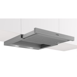 Bosch DFM064W52C, Série 2, Hotte télescopique, 60 cm, Argent métallisé, bandeau frontal en option
