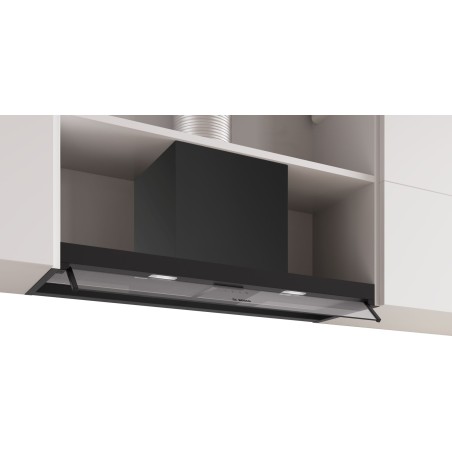 Bosch DBB95CC60, Serie 4, Integrierte Designhaube, 90 cm, Klarglas, Mattschwarz