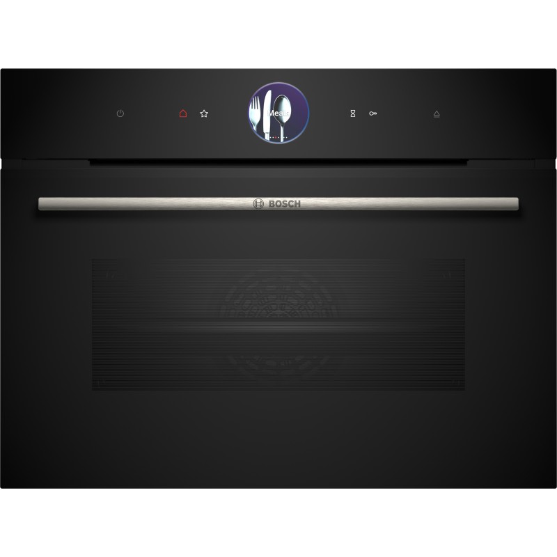Bosch CSG7361B1, Série 8, Four vapeur compact encastrable, 60 x 45 cm, Noir
