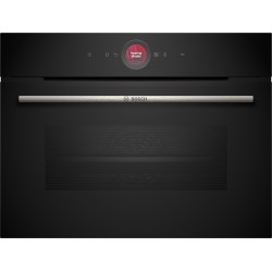 Bosch CBG7341B1, Serie 8, Einbau Kompaktbackofen, 60 x 45 cm, Schwarz, Air Fry