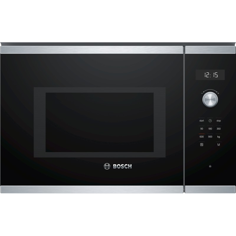 Bosch BFL554MS0, Serie 6, Einbau-Mikrowelle, 59 x 38 cm, Edelstahl