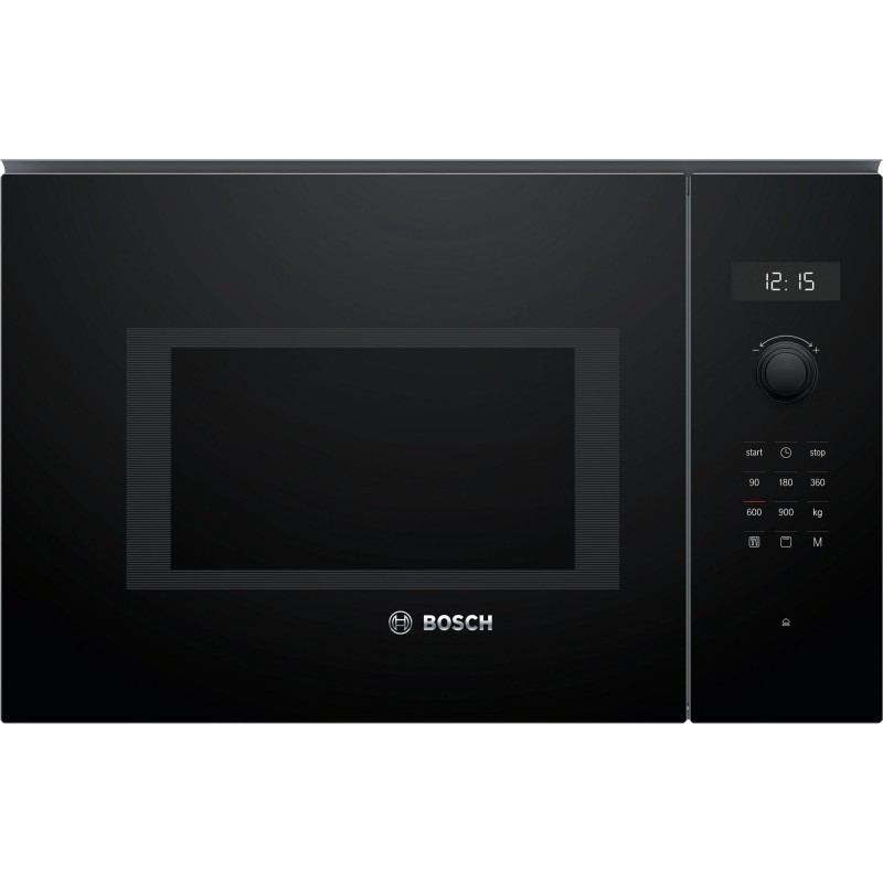 Bosch BEL554MB0, Série 6, Micro-ondes encastrable, 59 x 38 cm, Noir