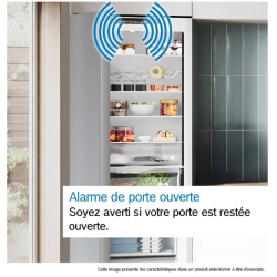 Bosch KGN33NSDB, Kühl-Gefrierkombination, Silber, Total No Frost