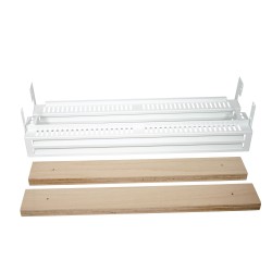 Electrolux LGKS55SW Set grill d'aération pour réfrigérateur intégré EK242S, EK244S