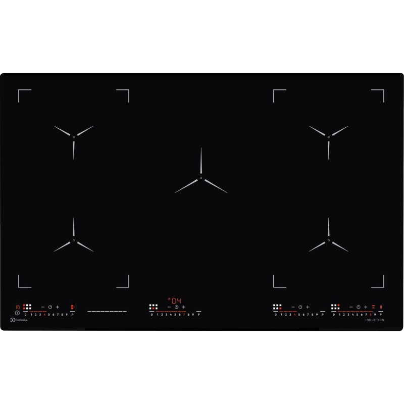 Electrolux GK80TSILO, Plan de cuisson à induction