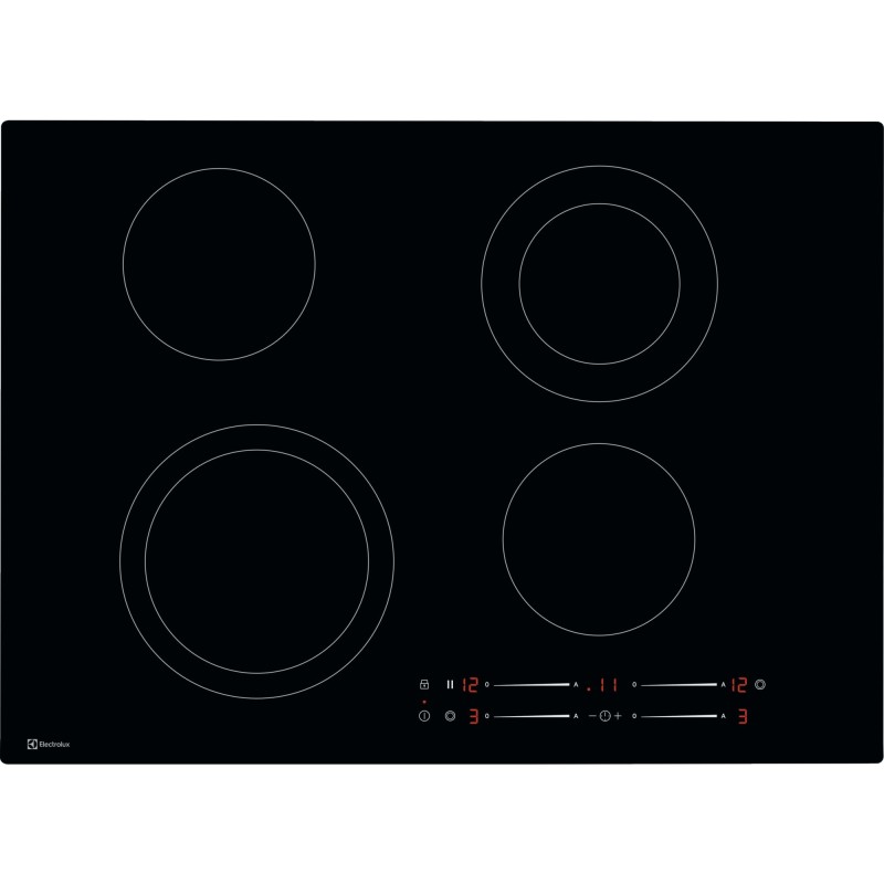 Electrolux GK69TSO, Glaskeramik-Kochfeld