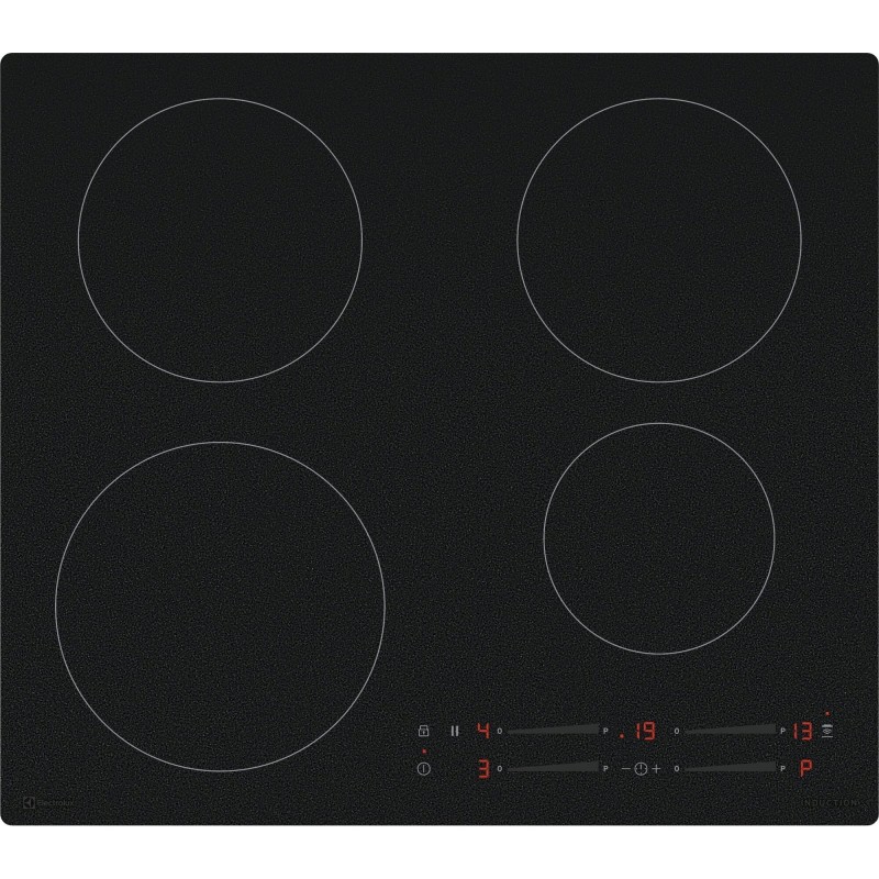 Electrolux GK58TSISO, Plan de cuisson à induction
