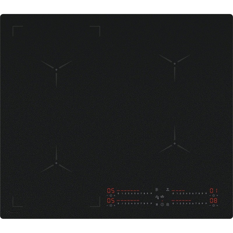 Electrolux GK58TSIDSO, Plan de cuisson à induction