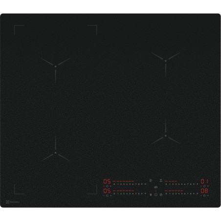 Electrolux GK58TSIBSO, Plan de cuisson à induction