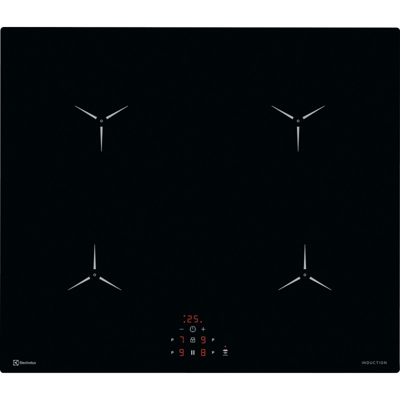 Electrolux GK58IO, Plan de cuisson à induction