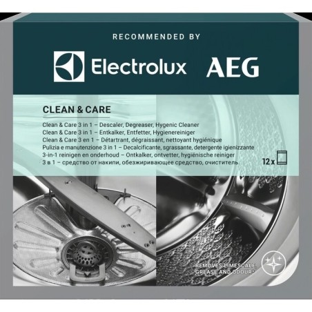 AEG M2GCP121 Clean and care box 3 in 1 (12 sachets de 50 g)