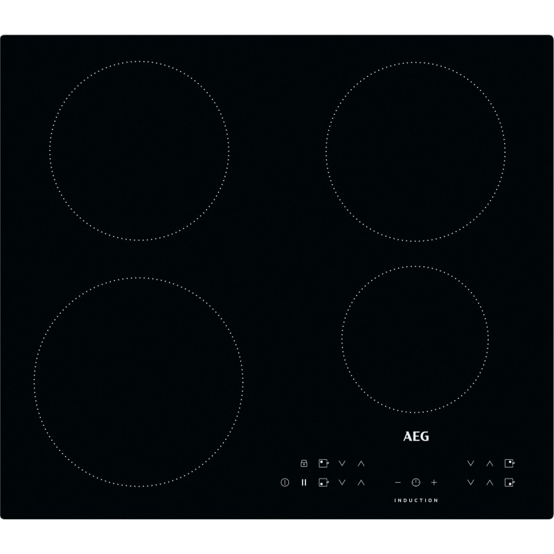 AEG KFA58SIO, Plan de cuisson à induction
