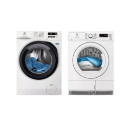 Electrolux Set de lavage : Lave-linge EW6FI6834BA + Sèche-linge EDHF2804DC