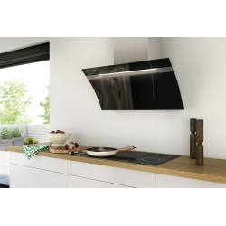 Berbel BKH 90 GL-2, Glas schwarz Umluft Permalyt, Kopffreihaube Glassline (4011574-520)