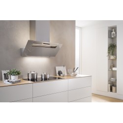 Berbel BKH 90 EG-2 argent-métallisé avec Permalyt, Hotte oblique Ergoline (4011568-500)
