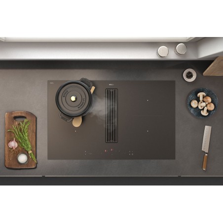 Wesco WKA 83 Piana Plus Abluft, Kochfeldabsaugung Lava Matt Abluft (7630019830393)