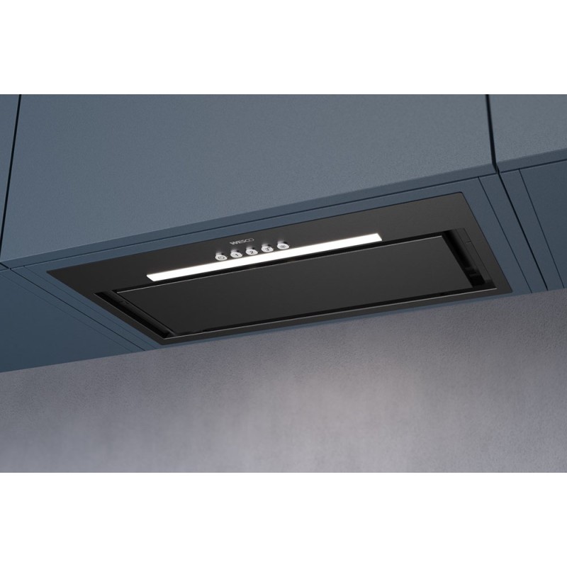 Wesco EVM 200-70 schwarz Abluft, Einbauhaube Abluft (7630019829687)