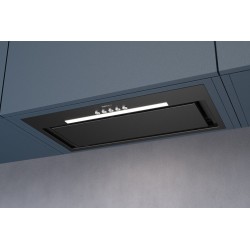 Wesco EVM 200-52 schwarz Umluft, Einbauhaube Umluft (7630019829656)